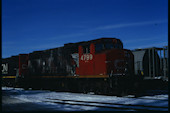 CN GP38-2W 4799 (02.2010, Brockville, ON)