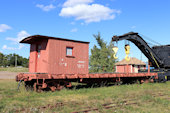 CP Idler Car 412722 (09.09.2018, Hillsborough, NB, - New Brunswick Railway Museum)