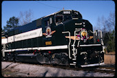 ACWR GP40-2W 9593 (19.01.2010, Gulf, NC)