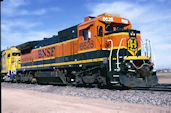 BNSF B40-8 8628 (30.01.2003, Dimmit, TX)
