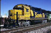 BNSF GP60 8700 (22.02.2002, Kingman, AZ)
