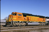 BNSF SD70MAC 8813 (05.04.2000, N. Kansas City, MO)