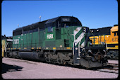 FURX SD40-2 7262 (17.02.2008, Barstow, CA)