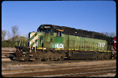HLCX SD40-2 7837 (25.10.2011, Enola, PA)