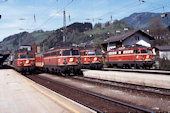 BB 1042   (04.05.1990, Schwarzach-St.Veit, 1042 609, 602, 605 und 608)