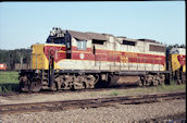 AC GP38-2  205 (02.07.1989, Hawk Junction, Ont.)