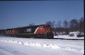 CN C40-8M 2440 (02.2003, Brockville, ON)