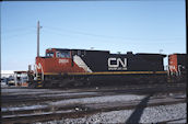 CN C44-9W 2654 (03.2005, Belleville, ON)