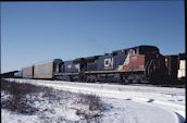 CN C44-9W 2666 (01.2005, Belleville, ON)