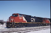 CN C44-9W 2694 (01.2005, Belleville, ON)