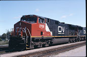 CN C44-9W 2708 (08.2009, Belleville, ON)