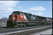 CN C44-9WL 2562:2 (13.05.2008, Belleville, ON)