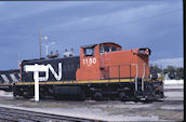 CN GMD1m 1150 (25.08.1991, Brandon, MB)
