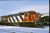 CN GP38-2 4713 (01.2011, Brockville, ON)