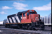 CN GP38-2 4731 (04.2003, Brockville, ON)
