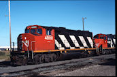 CN GP38-2W 4800:2 (11.08.1993, Grande Prarie, AB)
