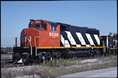 CN GP40-2W 9539 (13.08.1986, Toronto, ON)