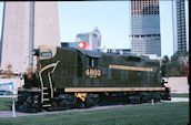 CN GP7 4803 (10.2009, Toronto, ON, (als Denkmal))
