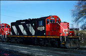 CN GP9RM 4032 (29.11.1997, Niagara Falls, ONT)