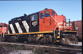CN GP9RM 4121:2 (21.10.1990, Brockville, ON)