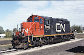 CN GP9RM 7062 (29.09.1997, London, ON)