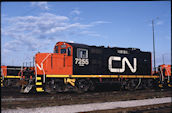 CN GP9RM 7255:2 (05.07.1990, Toronto)