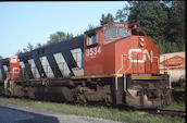 CN M420W 3534 (28.07.1988, Brockville, ON)