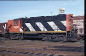 CN RS18 3660 (10.07.1982, Bathurst, NB)