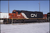 CN SD40-2 6104:3 (25.09.2002, East Hazel Crest, IL)