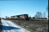 CN SD40-2u 5384 (02.2007, Belleville, ON)