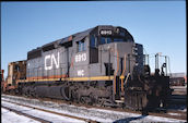 CN SD40-3 6913 (01.2006, Belleville, ON)