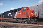 CN SD40MP 6028 (11.10.1996, London, ON)