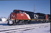 CN SD70M-2 8804 (03.01.2008, Belleville, ON)