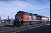 CN SD70M-2 8811 (10.2008, Belleville, ON)