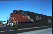 CN SD75I 5642 (02.2010, Belleville, ON)