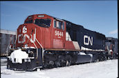 CN SD75I 5644 (02.2002, Belleville, ON)