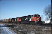CN SD75I 5717 (01.2007, Belleville, ON)