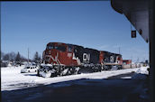 CN SD75I 5787 (10.03.2008, Belleville, ON)