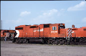 CP GP38-2 3040 (05.08.1993, Saskatoon, SK)