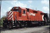 CP GP38-2 3061 (23.06.1989, Ottawa, ON)