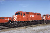 CP SD40-2 5591 (12.07.1991, Coquitlam)