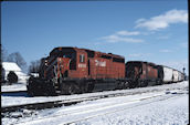 CP SD40-2 6015 (02.2004, Smiths Falls, ON)
