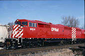 CP SD40-2F 9014 (03.02.1989, London, ON)
