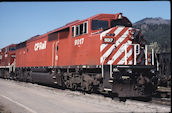CP SD40-2F 9017 (24.08.1996, North Bend, BC)