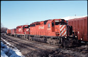 CP SD40 5505 (31.01.1999, London, ONT)