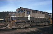 PGE RS18  606 (06.1974, Prince George, BC)