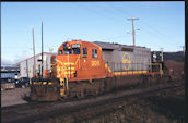 QNSL SD40-2CLC  308 (02.09.2000, Labrador City, LAB)
