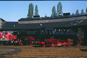 DB  86 457 (09.05.1987, Bw Nürnberg Hbf., daneben 01 1100)