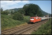 DB 110 185 (29.06.1990, Singen, (mit Kanzelwagen))