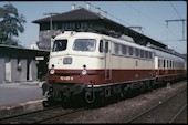 DB 112 485 (21.08.1984, Aalen, (mit Rheingold))